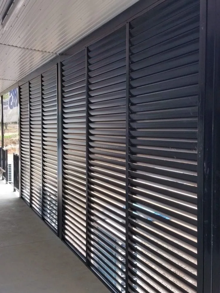 PS Charcoal Louvers